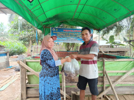 Pemdes Tepian Makmur Realisasikan Program Ketahanan Pangan 2025 Melalui Budidaya Ikan Lele Berbasis Keluarga